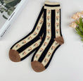 Load image into Gallery viewer, Cotton Midi Floral Socks
