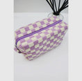 Load image into Gallery viewer, Checkered Knitted Travel Bags
