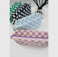 Load image into Gallery viewer, Checkered Knitted Travel Bags
